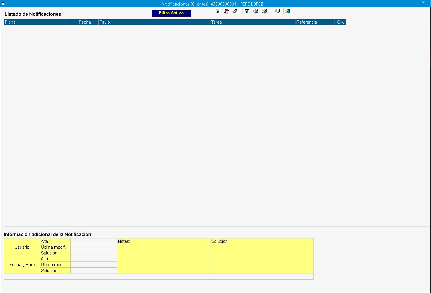 Notificaciones Notificaciones