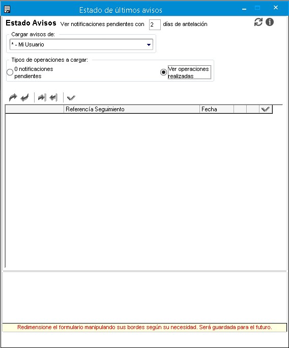 Mostrar visor de notificaciones Mostrar visor de notificaciones