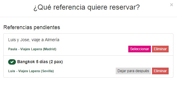 Reserva de Referencias en OfiBooking